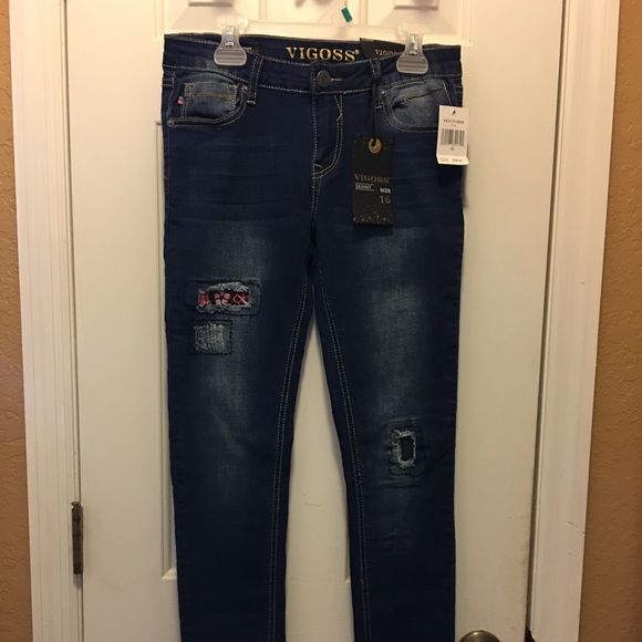 Reposhing  GIRLS (not women’s) Vigoss jeans - Picture 2 of 3